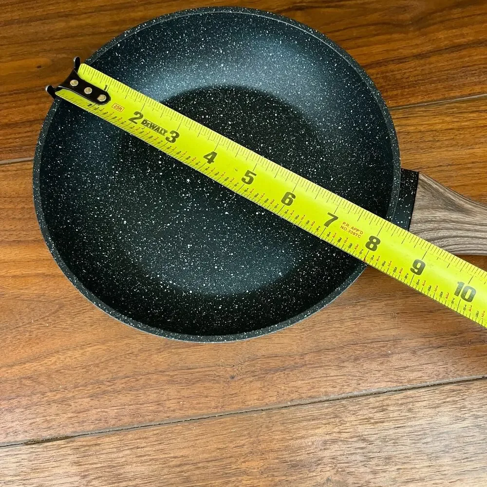 Black Speckled Aluminum Non-Stick 8
